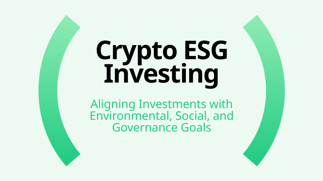 Crypto ESG Investing - Photo 1