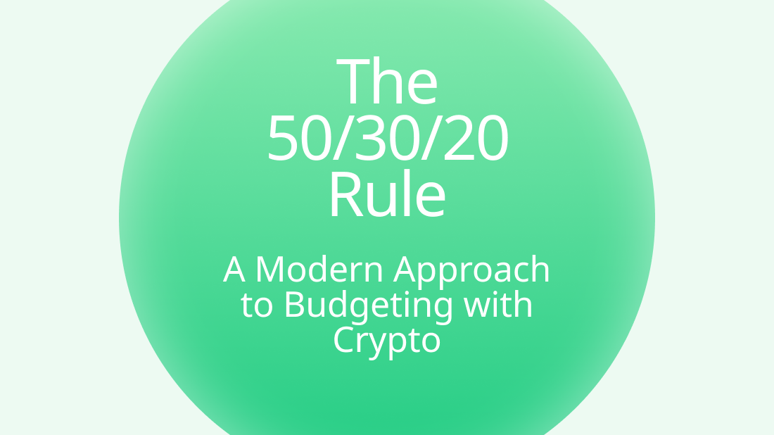 The 50/30/20 Rule: A Modern Approach to Budgeting with Crypto - Photo 1